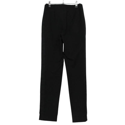 Dior Pants Stretch Braid Side Line 38 S Black