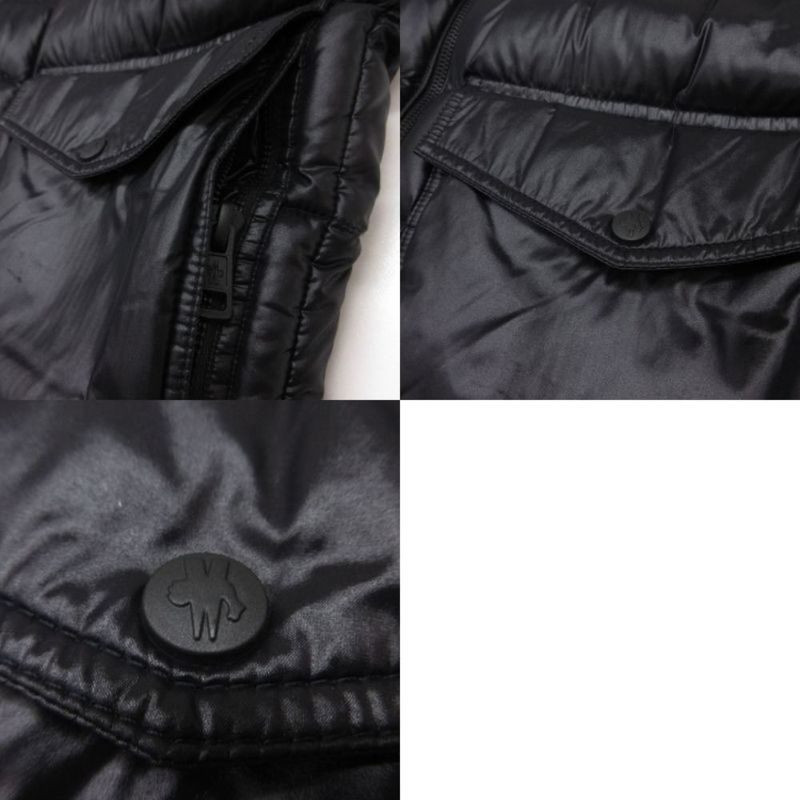 Moncler Genichi Gilet Down Vest Icon Patch Letter Ring Logo 1