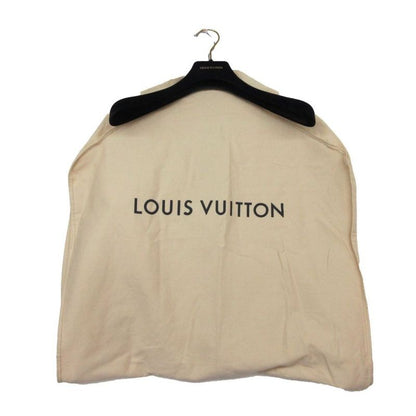 Louis Vuitton Cashmere Peacoat Double Breasted Jacket Anchor Gold Button 36 S