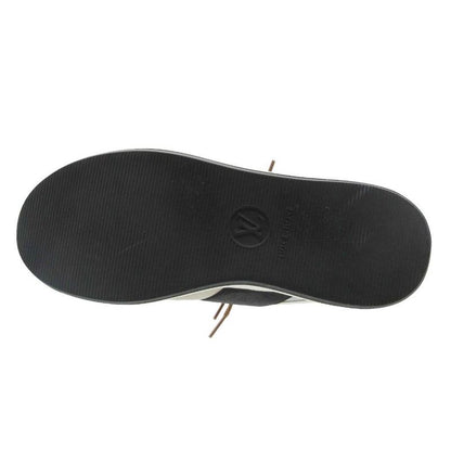 Louis Vuitton Sneakers Sandals Slip on Suede Luxury Line Shoes 35 Black