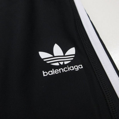 Balenciaga Adidas Pants Stretch Leggings 34 XS Black