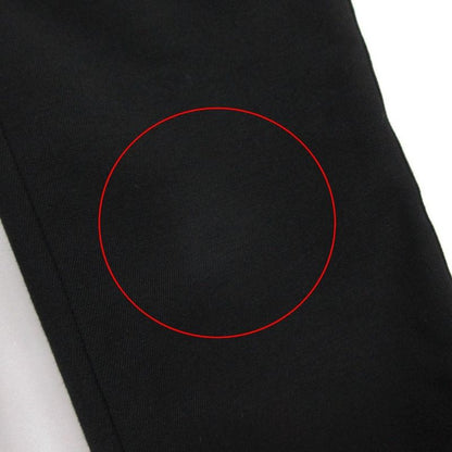 Dior Pants Stretch Braid Side Line 38 S Black