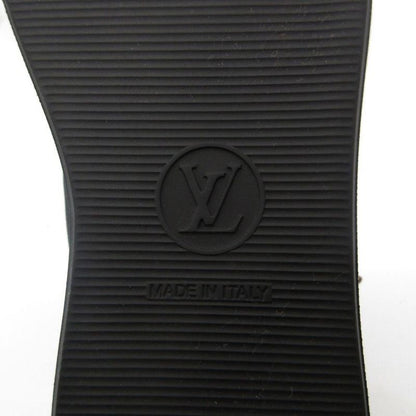 Louis Vuitton Sneakers Sandals Slip on Suede Luxury Line Shoes 35 Black
