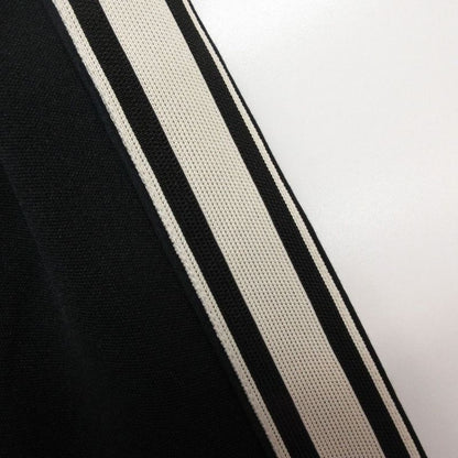 Celine Track Pants Logo Embroidery Jersey XS Black