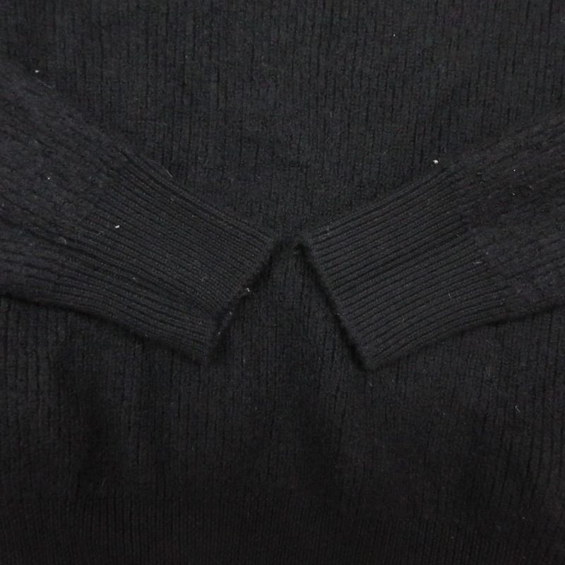 Dior Knit Sweater Long Sleeve Zip Decoration Logo Crew Neck Tight Fit Iline Top