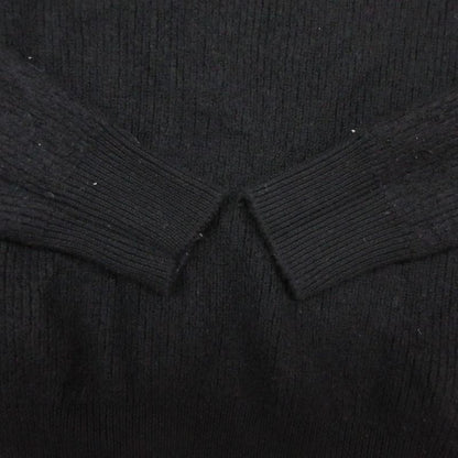 Dior Knit Sweater Long Sleeve Zip Decoration Logo Crew Neck Tight Fit Iline Top