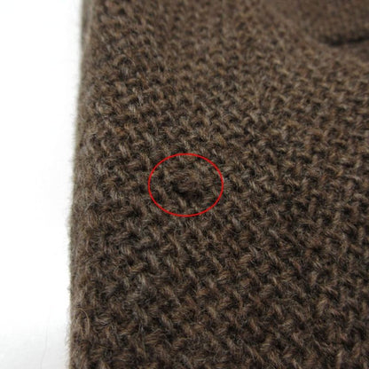 Chanel Vintage Tweed Tailored Jacket Square CC Logo Button 38 M Brown