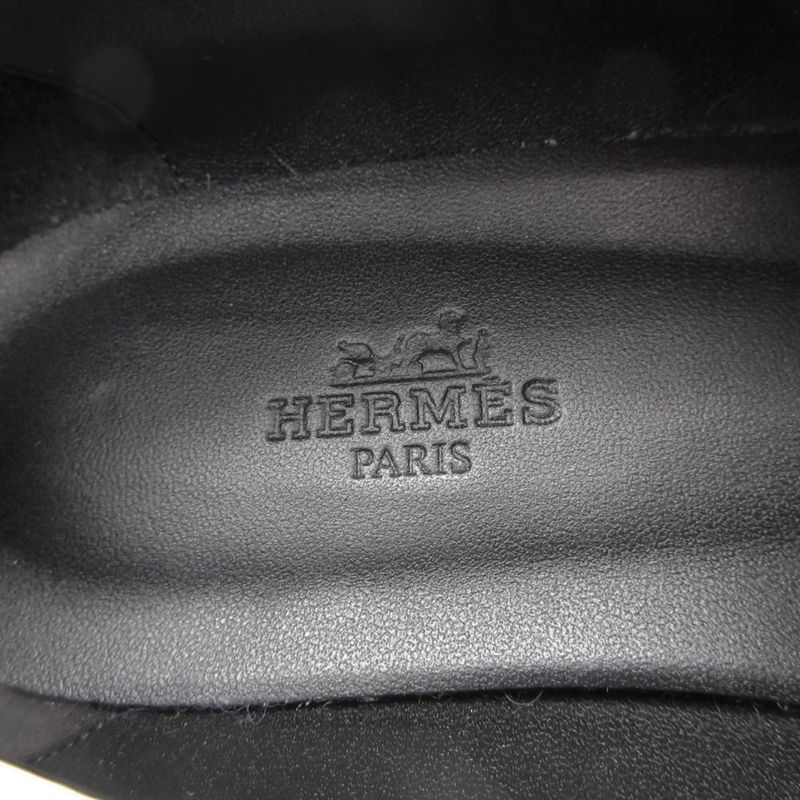 Hermes Lofa Moccasins Faubourg Veau Epsom White 37