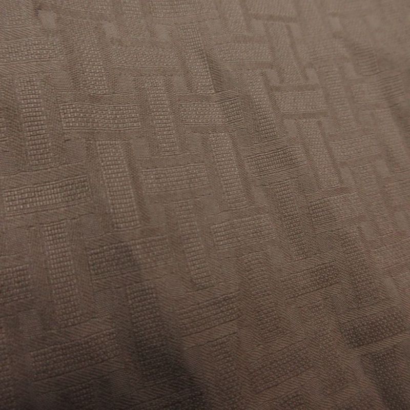 Hermes Dress Bohemian Short Gauze Mosaic 40 L Brown