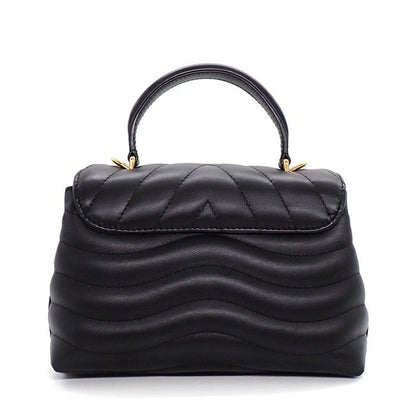 Louis Vuitton Shoulder Bag Holdomi LV New Wave Noir Black Calf Leather