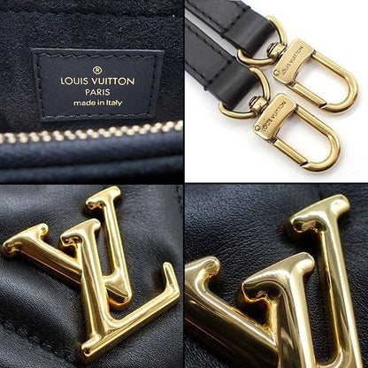 Louis Vuitton Shoulder Bag Holdomi LV New Wave Noir Black Calf Leather