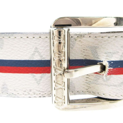 Louis Vuitton Belt Ceintur Monogram White