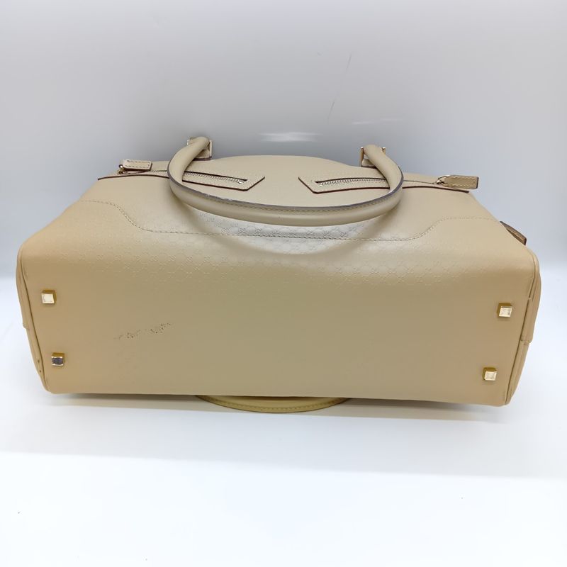 Gucci Micro GG Boston Bag 002 Beige