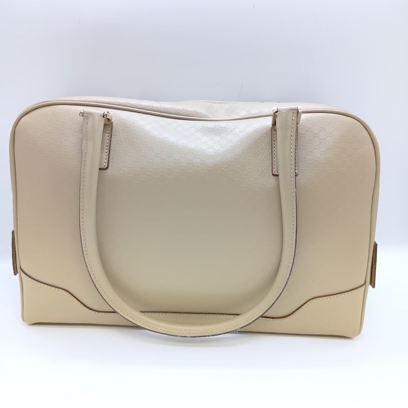 Gucci Micro GG Boston Bag 002 Beige