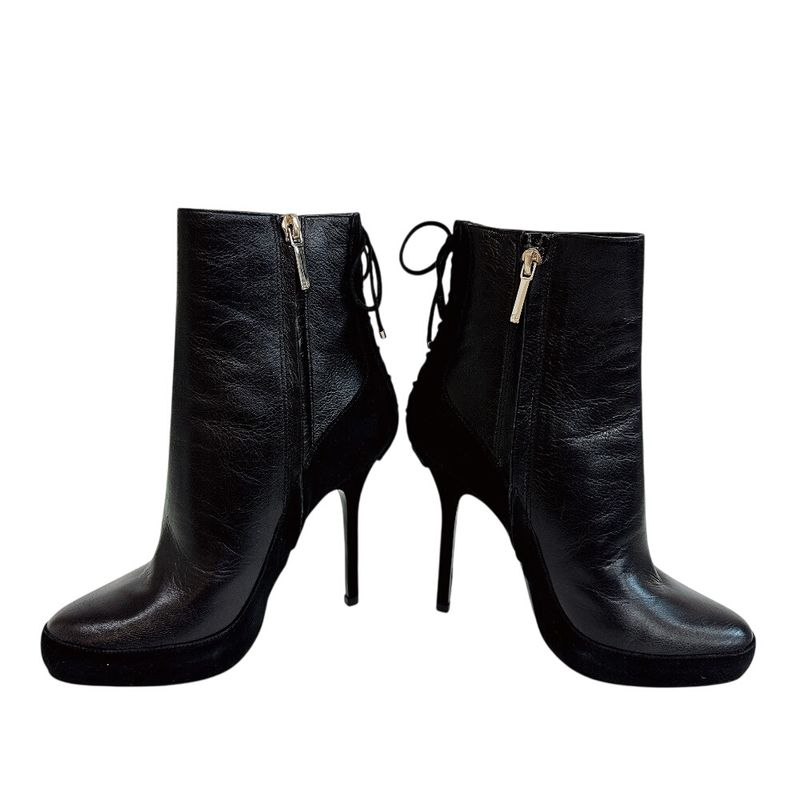 Dior M1 Leather Booties Black Boot