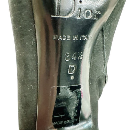 Dior M1 Leather Booties Black Boot