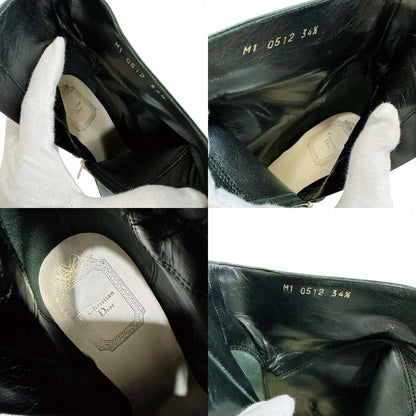 Dior M1 Leather Booties Black Boot