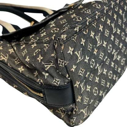 Louis Vuitton Tote Sac Marie Kate Monogram Mini Canvas Mini Boston Bag Navy