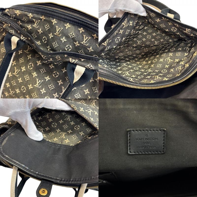 Louis Vuitton Tote Sac Marie Kate Monogram Mini Canvas Mini Boston Bag Navy