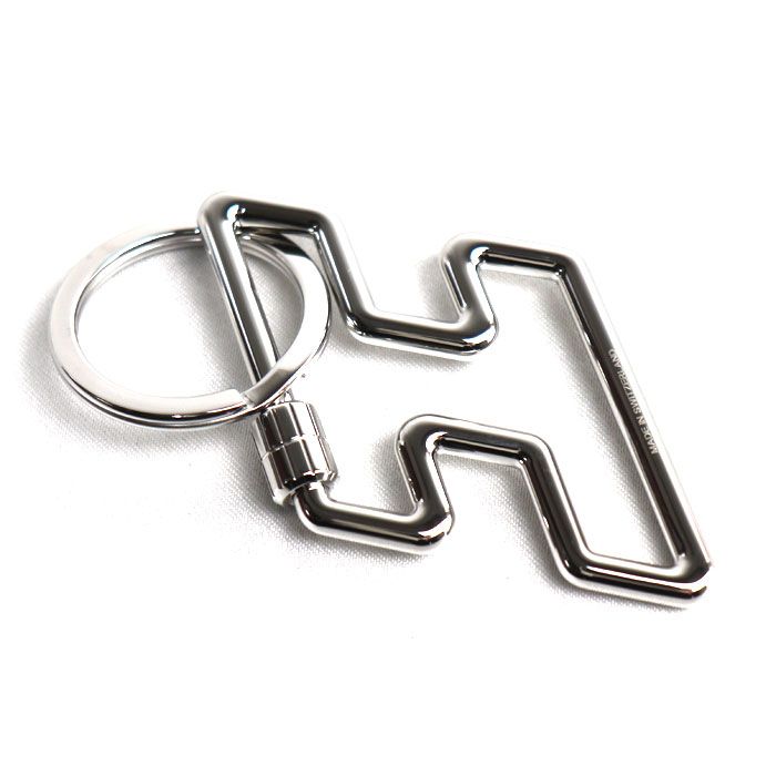 Hermes to Speed Key Ring Silver
