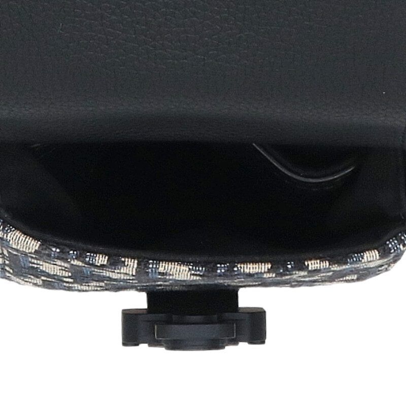 Dior O-Oblique Ku Saddle Vertical Buckle Mini Shoulder Bag