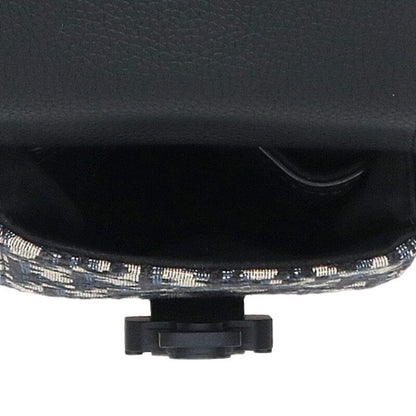 Dior O-Oblique Ku Saddle Vertical Buckle Mini Shoulder Bag