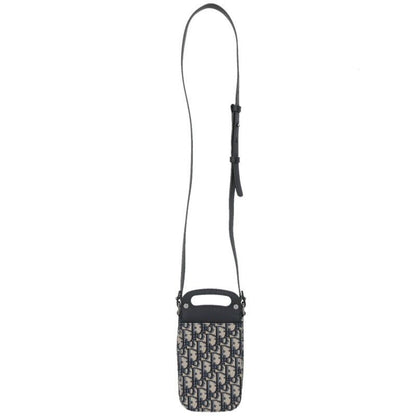 Dior O-Oblique Ku Saddle Vertical Buckle Mini Shoulder Bag