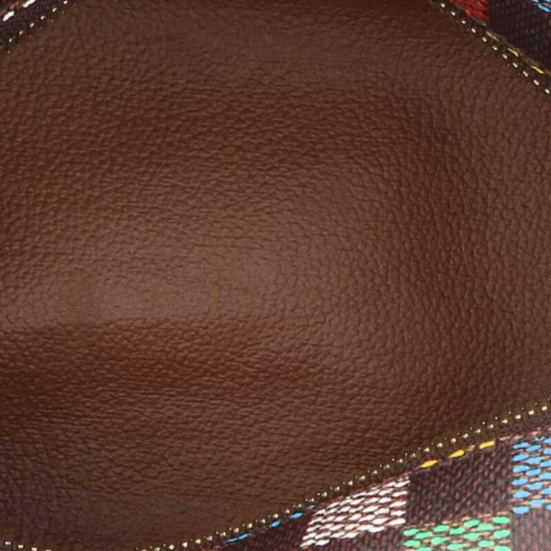 Louis Vuitton Rocker Dopp Kit Bursdamier Multicolor Clutch
