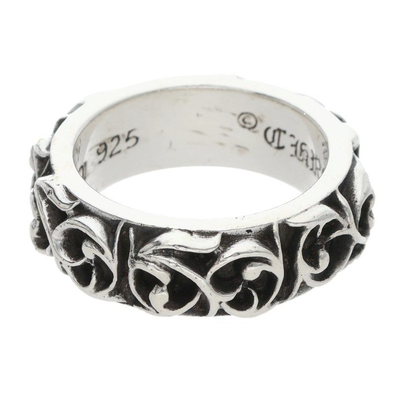 Chrome Hearts Etrnity Vine Band Eternity Silver Ring