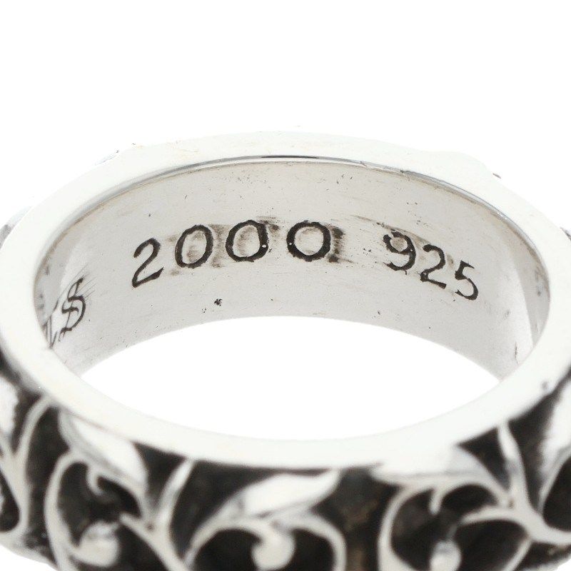 Chrome Hearts Etrnity Vine Band Eternity Silver Ring