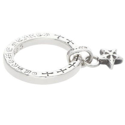 Chrome Hearts Ntfl Wstar Motif Silver Ring