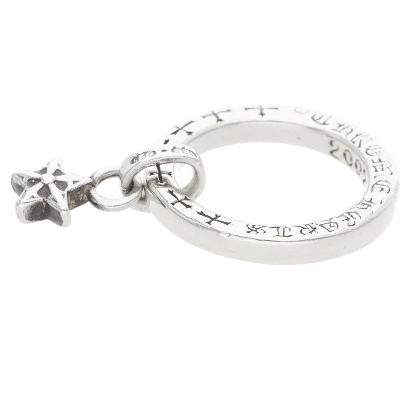 Chrome Hearts Ntfl Wstar Motif Silver Ring