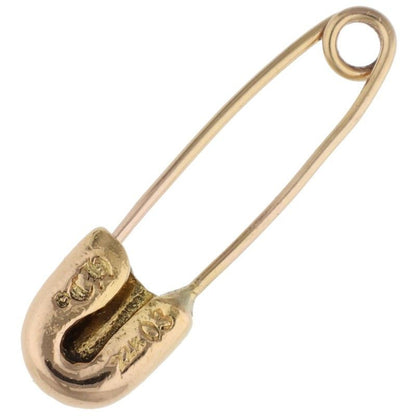 Chrome Hearts 22k Safety Pin S 22k Small Pin Gold Necklace Top