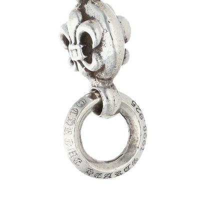 Chrome Hearts BS Fleur 1 Ball BS Charm Silver Necklace Top