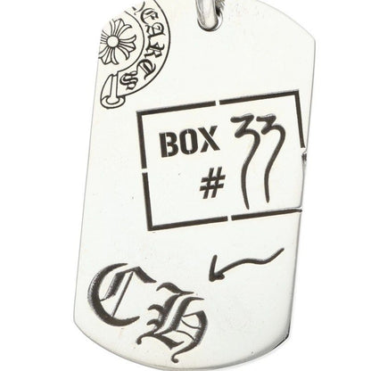 Chrome Hearts Dog Tag Aoyama CH Anniversary Necklace Top