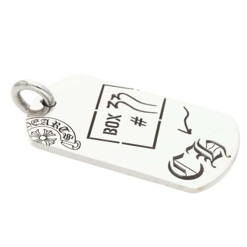 Chrome Hearts Dog Tag Aoyama CH Anniversary Necklace Top