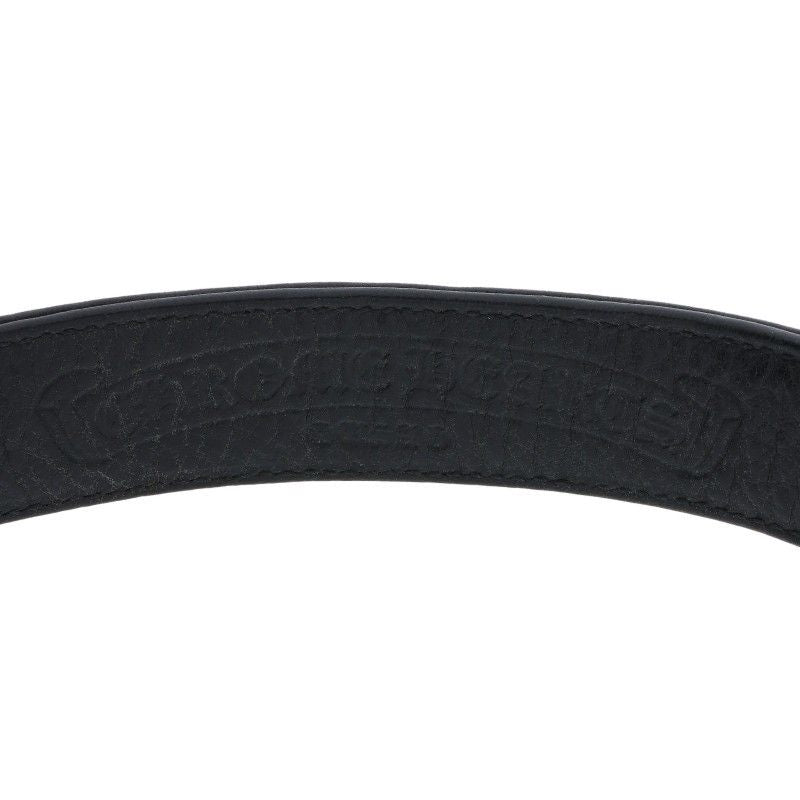 Chrome Hearts RR Tiny Buckle Rock'n'roll Leather Bracelet 1