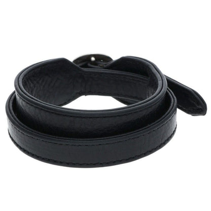 Chrome Hearts RR Tiny Buckle Rock'n'roll Leather Bracelet 1