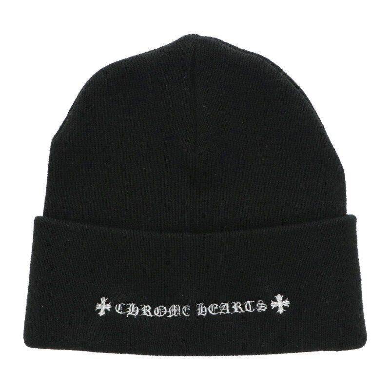 Chrome Hearts Wool Watch Cap CH Embroidery Acrylic Vinyl Hat