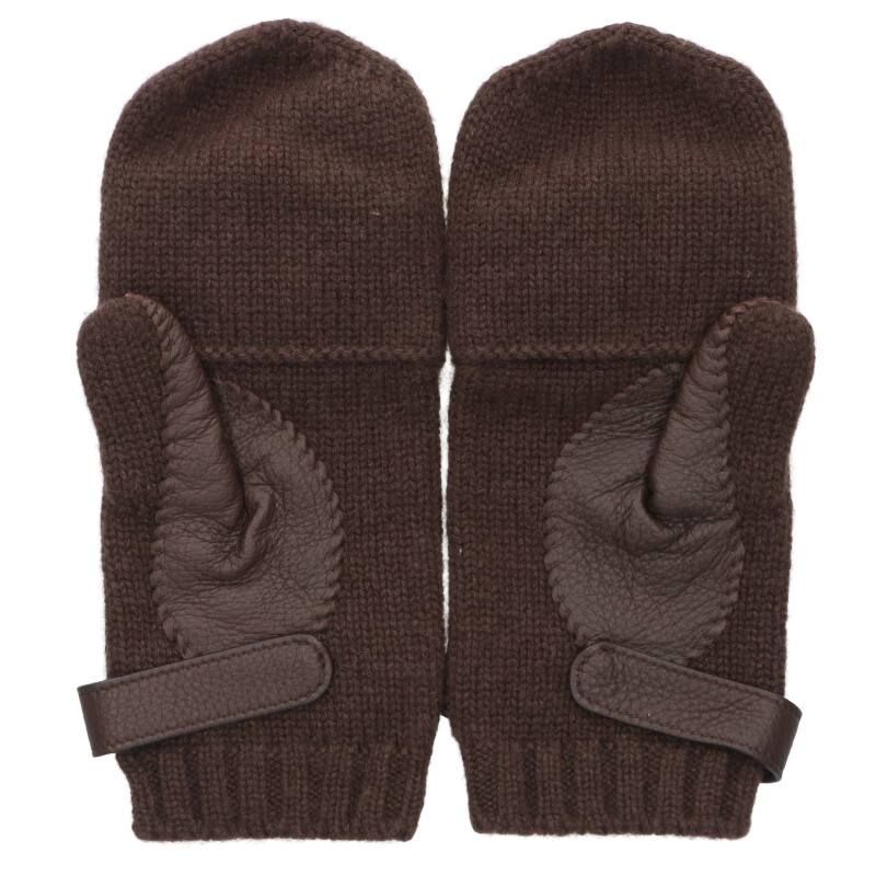 Hermes Lionel Cashmere Series Button Gloves