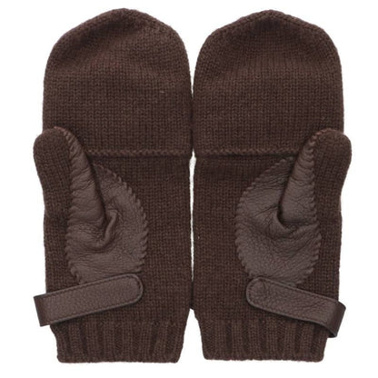 Hermes Lionel Cashmere Series Button Gloves