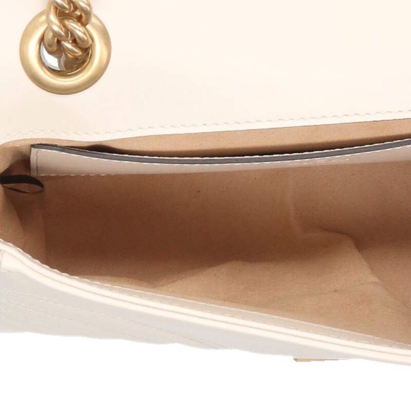Gucci GG Marmont Leather Chain Shoulder Bag