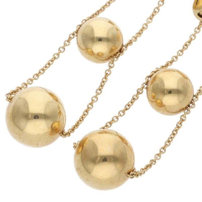 Tiffany & Co Triple Drop 18k Yellow Goldearrings Earring