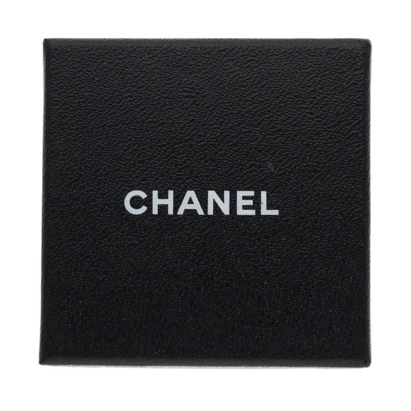 Chanel Camellia CC Logo Earrings