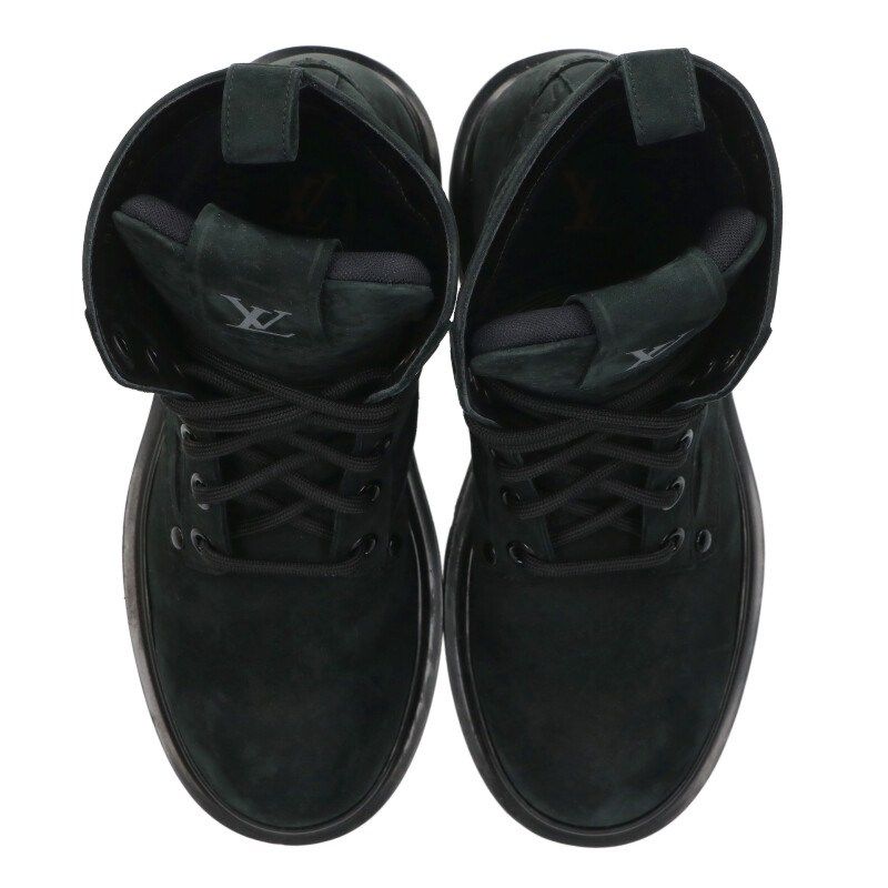 Louis Vuitton Ranger Boots Suede Monogram Ankle 5