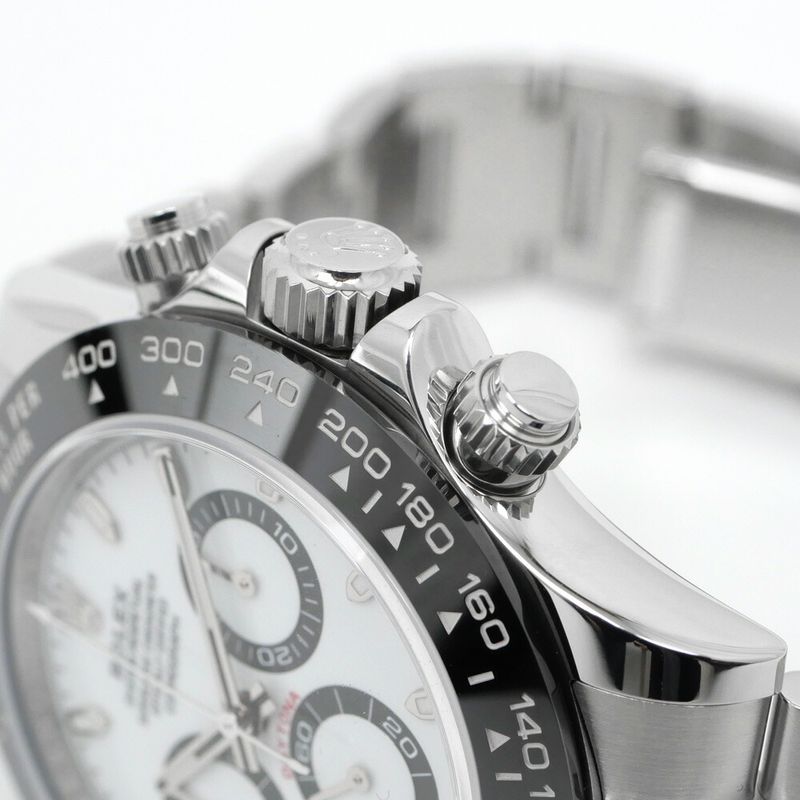 Rolex Cosmograph Daytona Domestic Watch SS White Random Polished