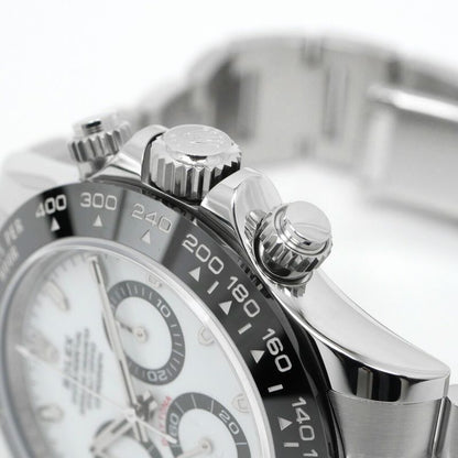 Rolex Cosmograph Daytona Domestic Watch SS White Random Polished