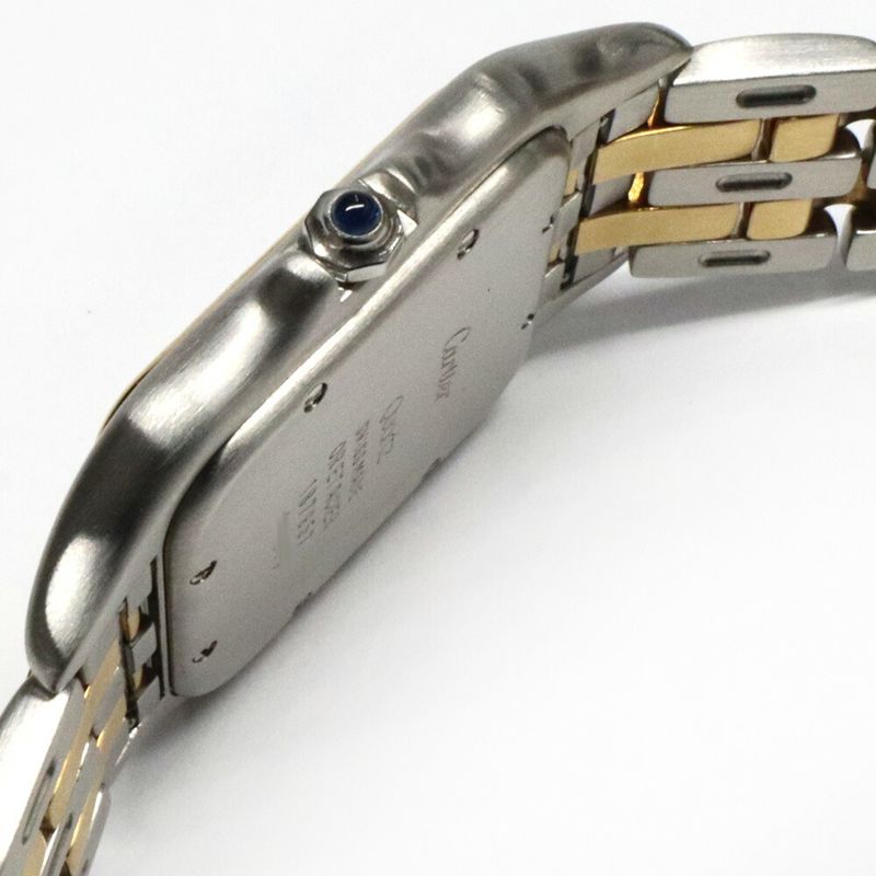 Cartier Panthere LM 2 Row SS YG Ivory Quartz Watch