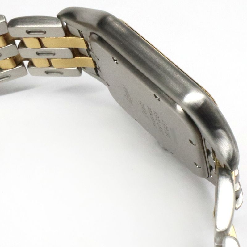 Cartier Panthere LM 2 Row SS YG Ivory Quartz Watch