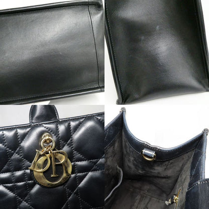 Dior Book Tote Macro Cannage Shoulder Calfskin